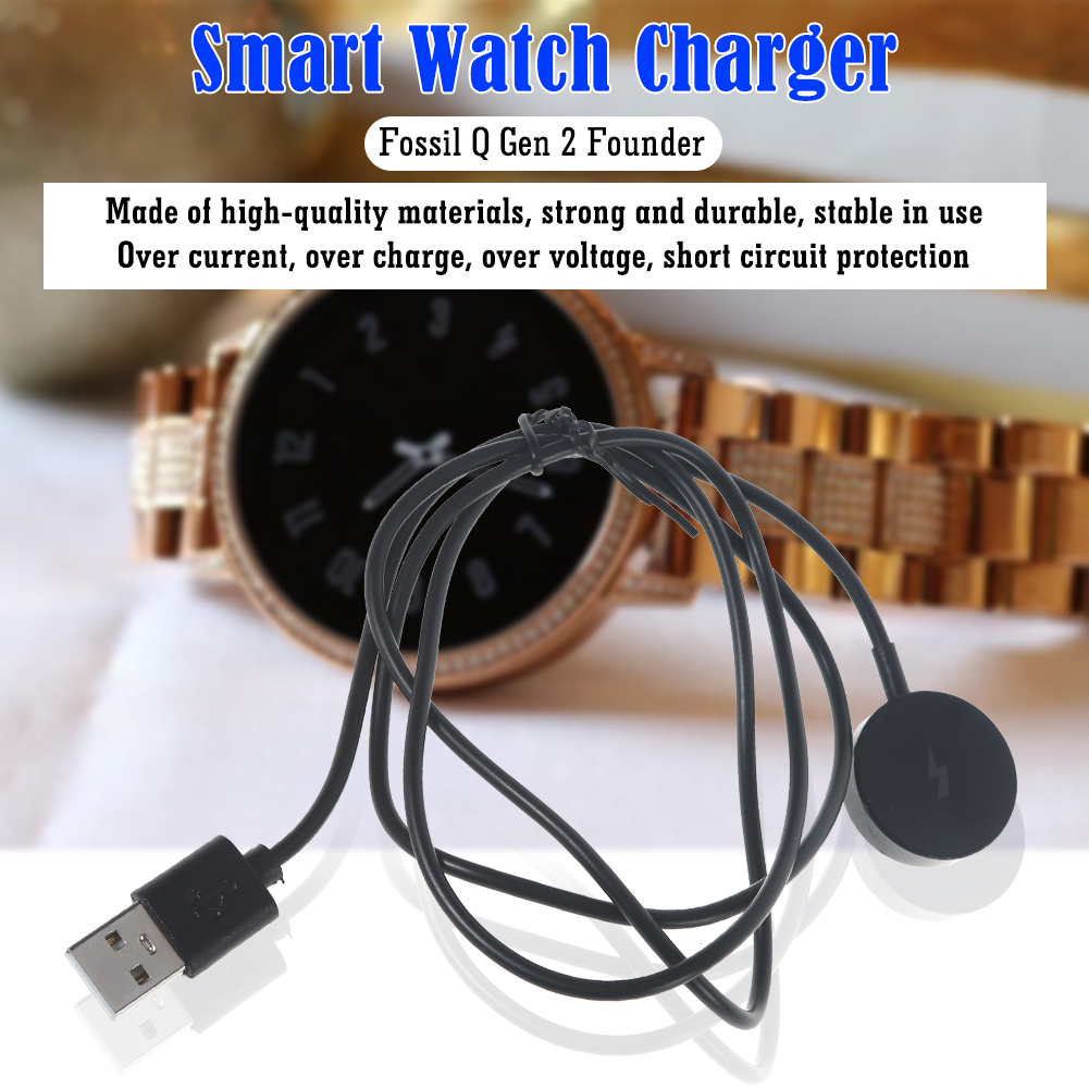 Fossil Smartwatch Accessories - USB スマートウォッチ磁気充電器短絡保護時計充電器アダプター交換アクセサリー Fossil Gen 1/2/3 用