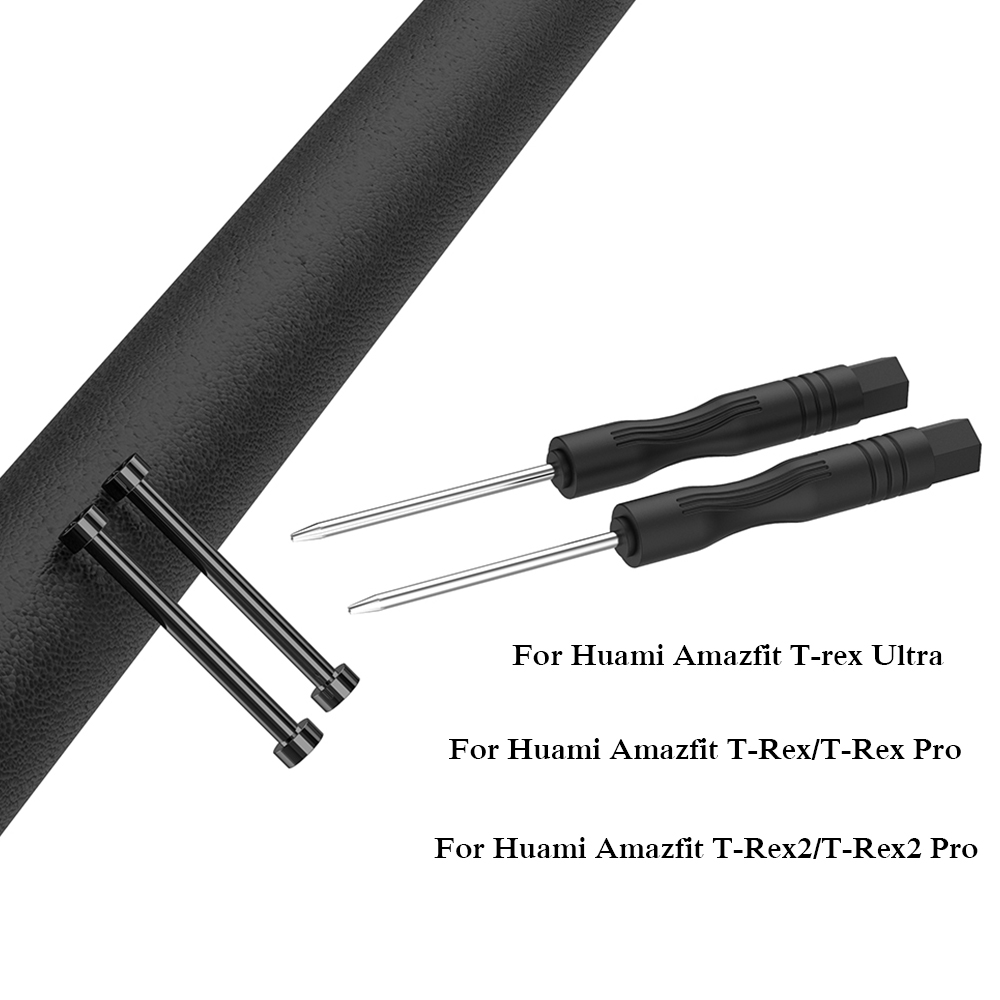 Amazfit Smartwatch Accessories - Huami Amazfit t-rex pro 2 t用の取り外し可能な時計コネクタ,スマートクロック用の金属ヘッド,ドライバー,アクセサリー
