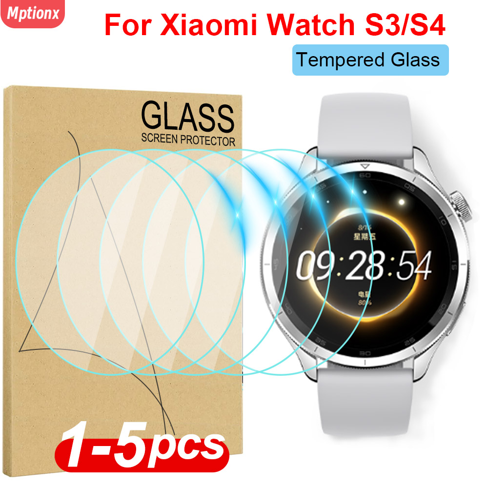 Xiaomi Smartwatch S4 Accessories - 強化ガラス Xiaomi Mi Watch S4 スマートウォッチスクリーンプロテクターフィルム