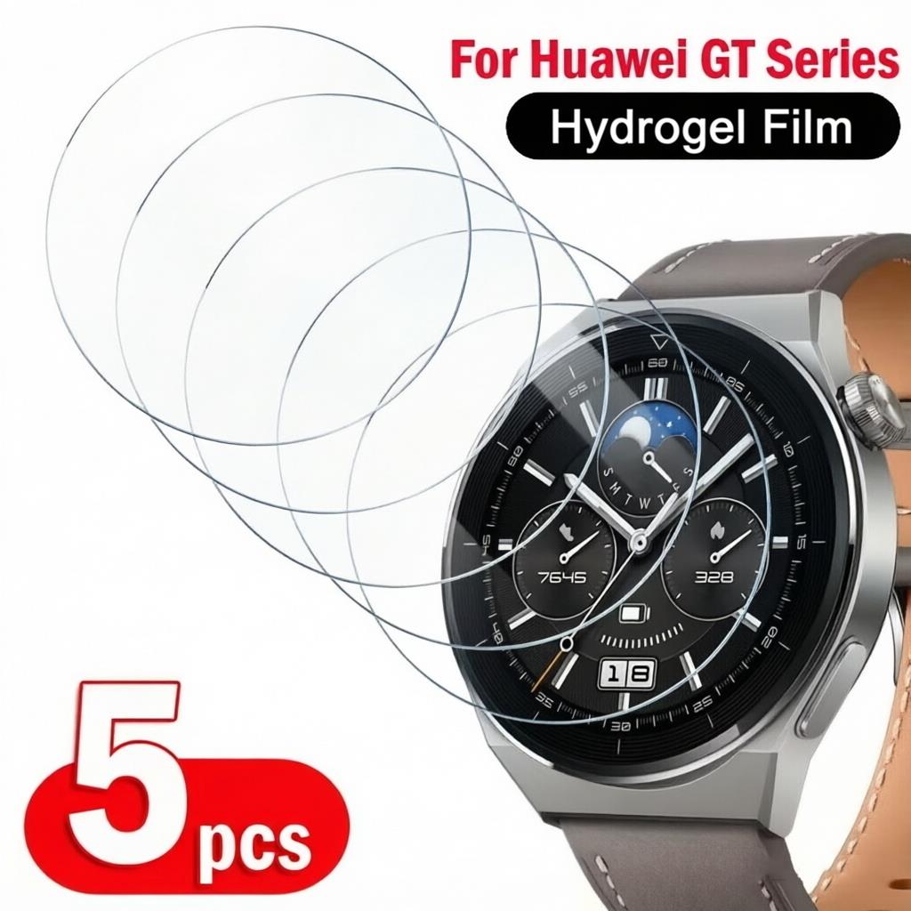 Huawei Smartwatch Accessories - 1-5 個のヒドロゲルフィルム Huawei 社腕時計 GT3 プロランナー