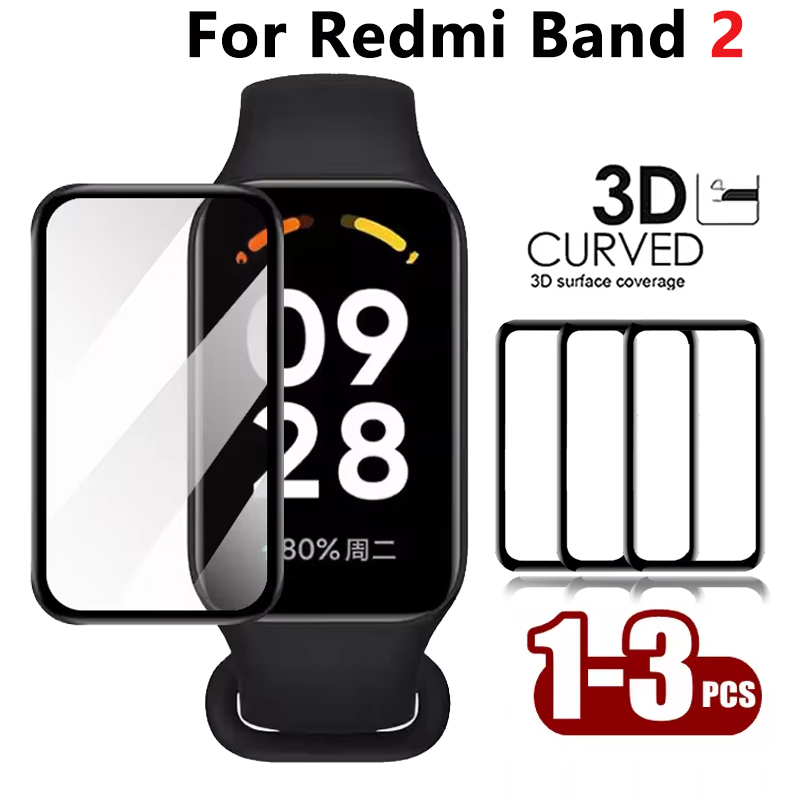 Xiaomi Smartwatch Accessories - Xiaomi-スマートウォッチ用の3D複合フィルム,スマートウォッチ用のソフトTPUフィルム,1〜3個