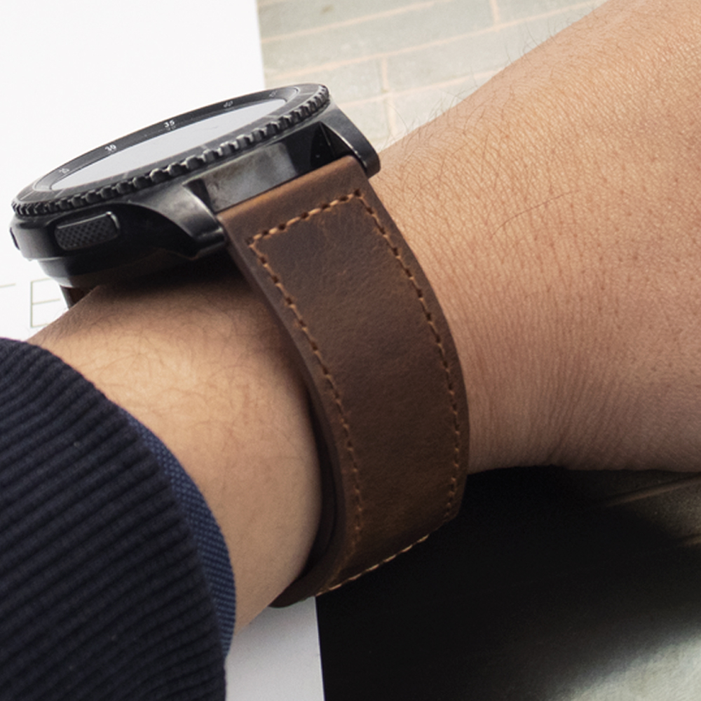 Smartwatch Accessories Shop - 本革ストラップ20mm,22mm,Huawei Watch gt 2/3 gt2/gt3 pro,samsung