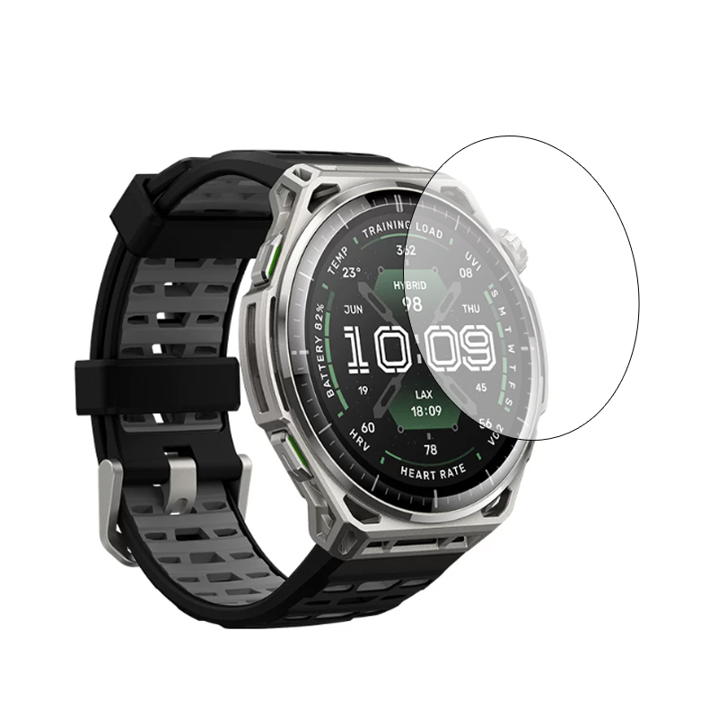 Amazfit Smartwatch Accessories - 強化ハードガラス保護フィルム Amazfit バランス 3 スクリーンプロテクターカバー Balance3