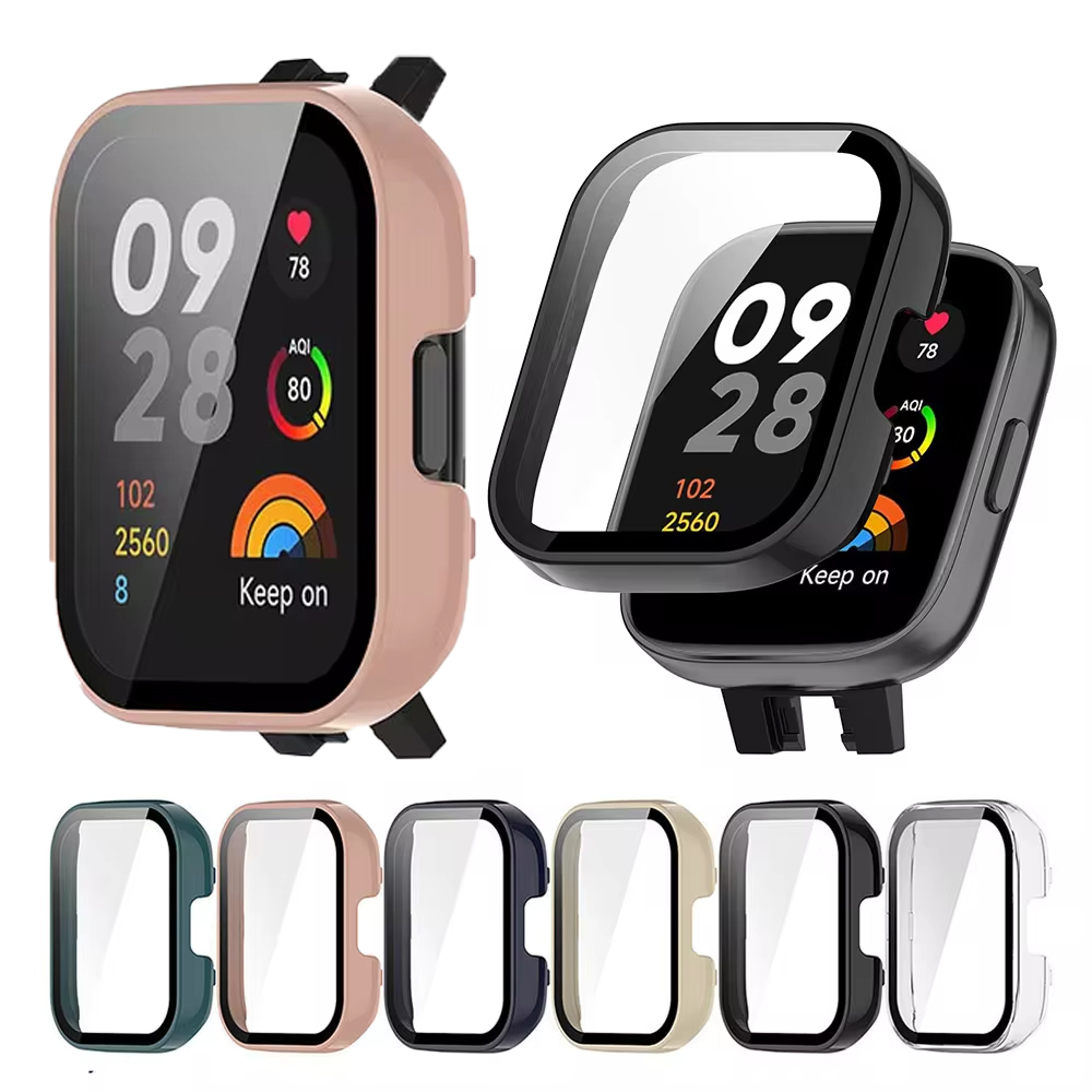 Xiaomi Smartwatch Accessories - 強化ガラス + 保護カバーケース Redmi Watch 3