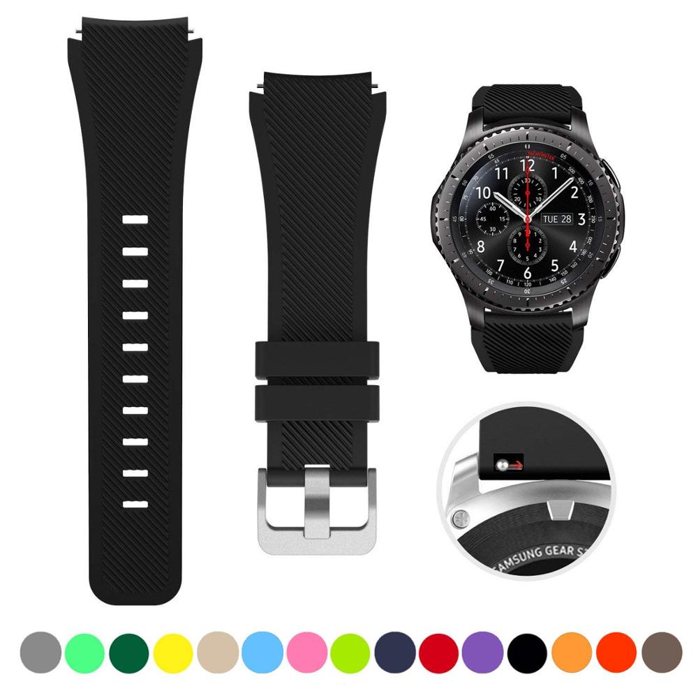 Titan Smartwatch Accessories - サムスンギャラクシーウォッチ用20mm/22mmストラップ,サムスンギャラクシーウォッチ用シリコンバンド5/6/4 40mm/46/gear s3,huaweiウォッチgt 2e/5 pro 45mm