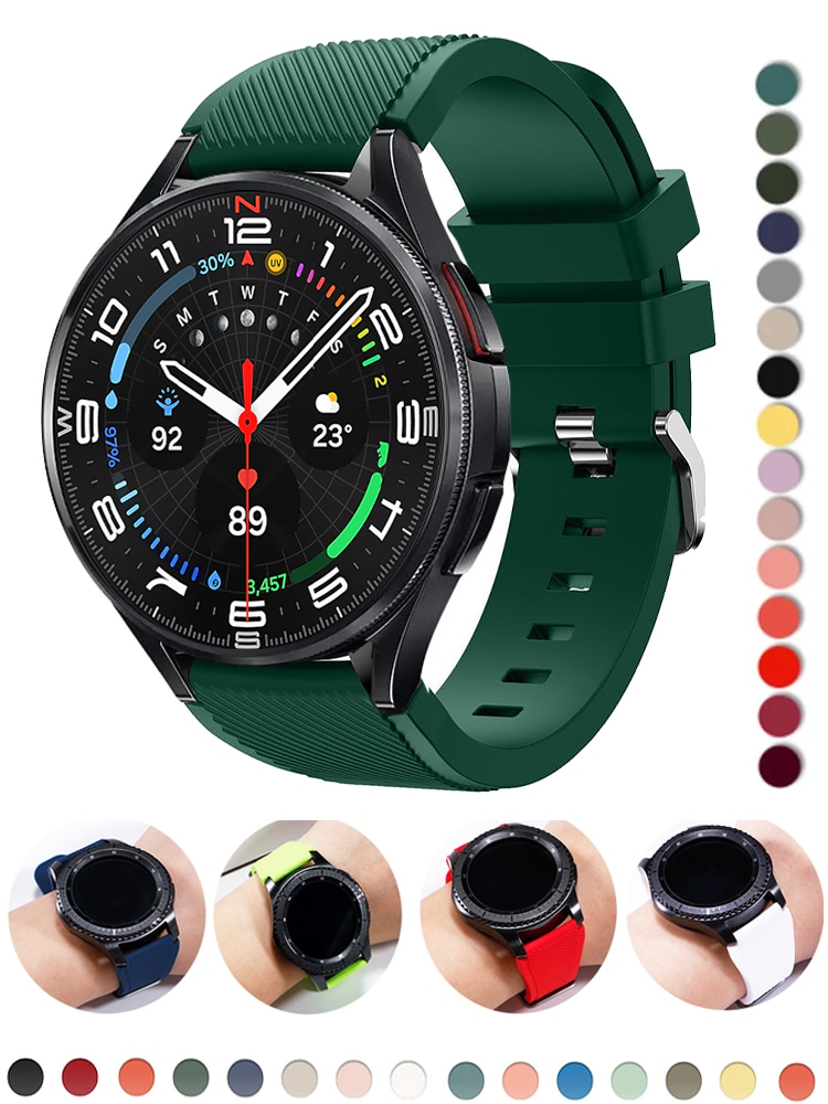 Titan Smartwatch Accessories - 20 ミリメートル 22 ミリメートルバンドサムスンギャラクシーウォッチ 4/6 クラシック/5