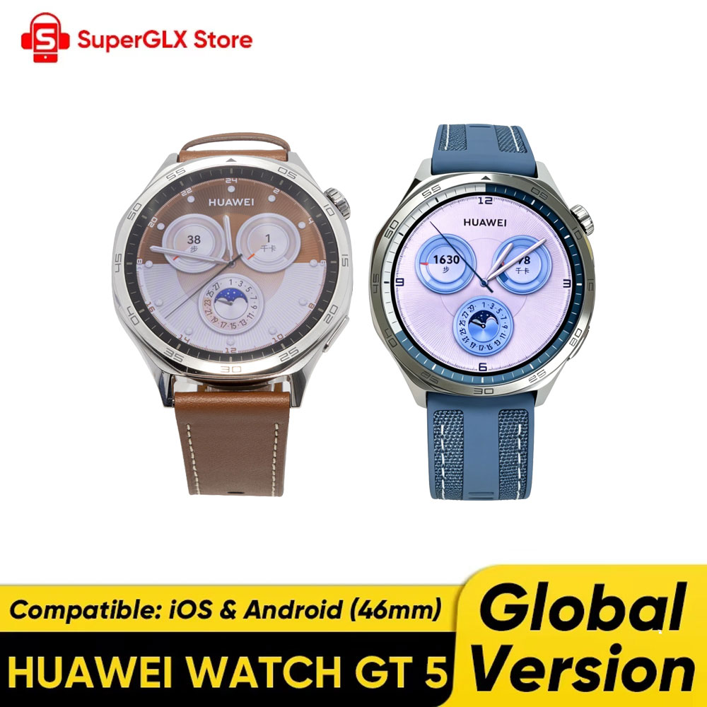 Smartwatch Instagram - Huawei-Watch gt 5スマートウォッチ,Amoledスクリーン,グローバルバージョン,統合されたマップ,メッセージ,iOSおよびAndroidと互換性,41mm, 46mm
