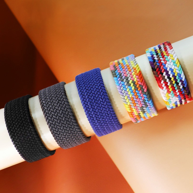 Titan Smartwatch Accessories - 22mm腕時計ストラップ ナイロン編みループストラップ Amazfit Helio Sport用 correa