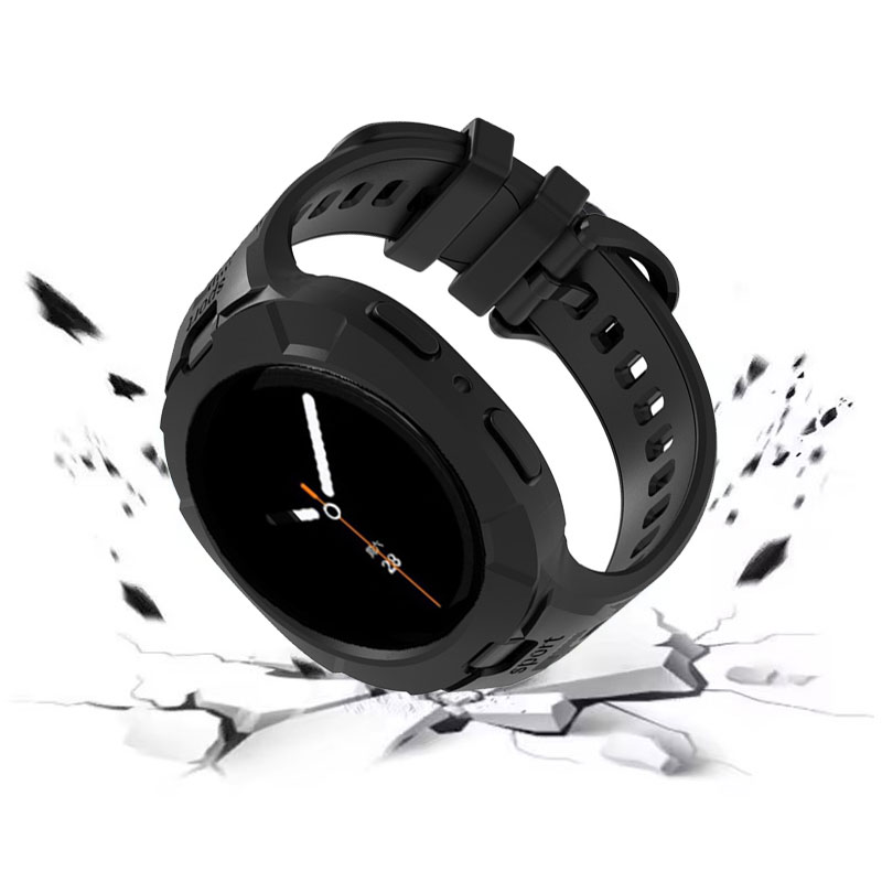 ケース + ストラップサムスンギャラクシーウォッチ 9 8  - Silicone Band Replacement のレビューと価格