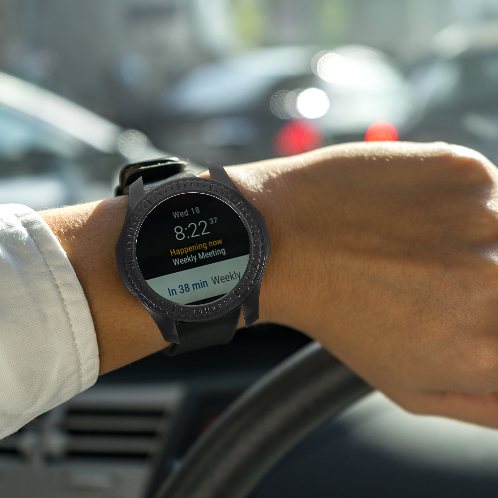 1 個のファッショナブルな PC ウォッチカバー、衝突防止保 - Smartwatch Watch Accessories のレビューと価格