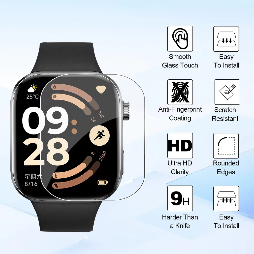1-5 個のソフトフィルム Xiaomi Redmi Wat - Xiaomi Smartwatch Accessories のレビューと価格