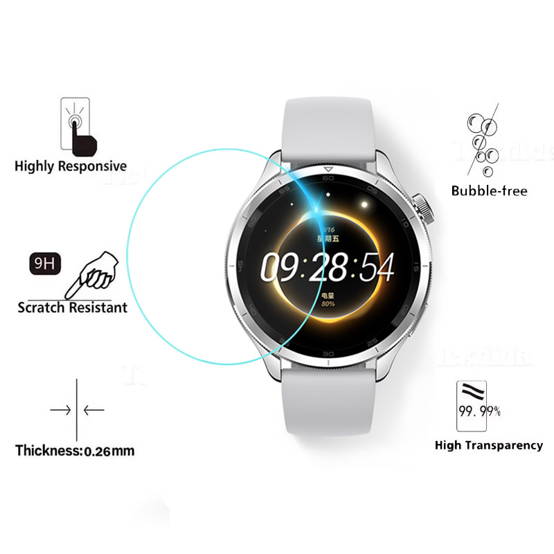 強化ガラス Xiaomi Mi Watch S4 スマートウ - Xiaomi Smartwatch S4 Accessories のレビューと価格
