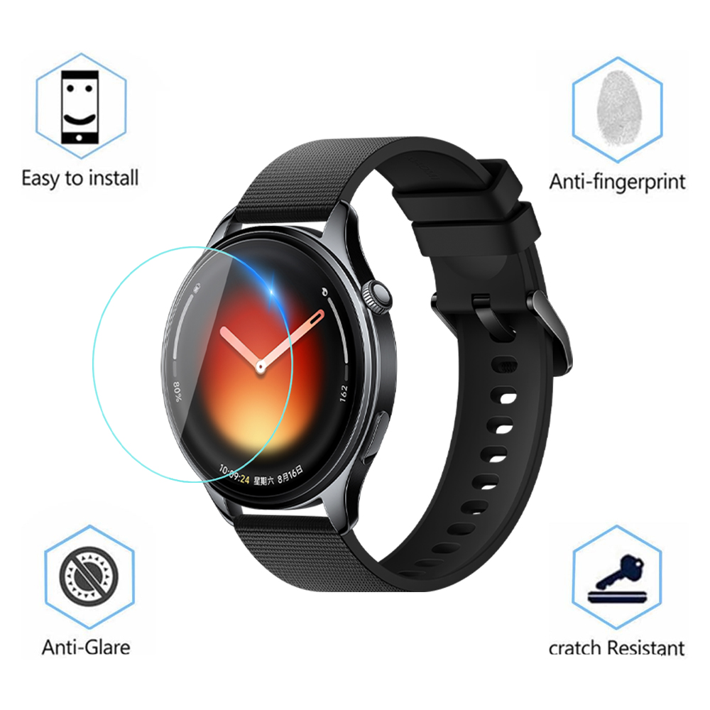 強化ガラス Xiaomi Watch 5 スマートウォッチ用 - Xiaomi Smartwatch Accessories のレビューと価格