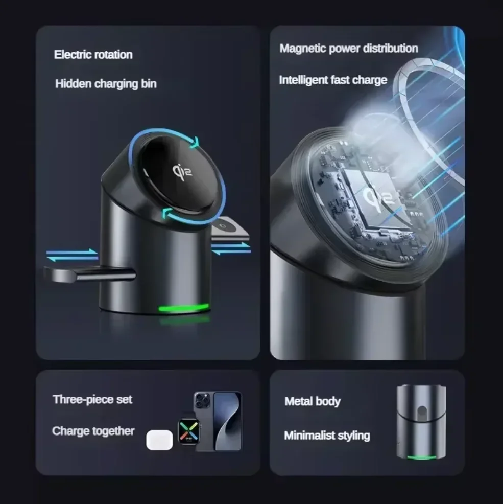 2026年アップグレード版タッチボタンQi2 3in1磁気ワ - Smartwatch Touch のレビューと価格