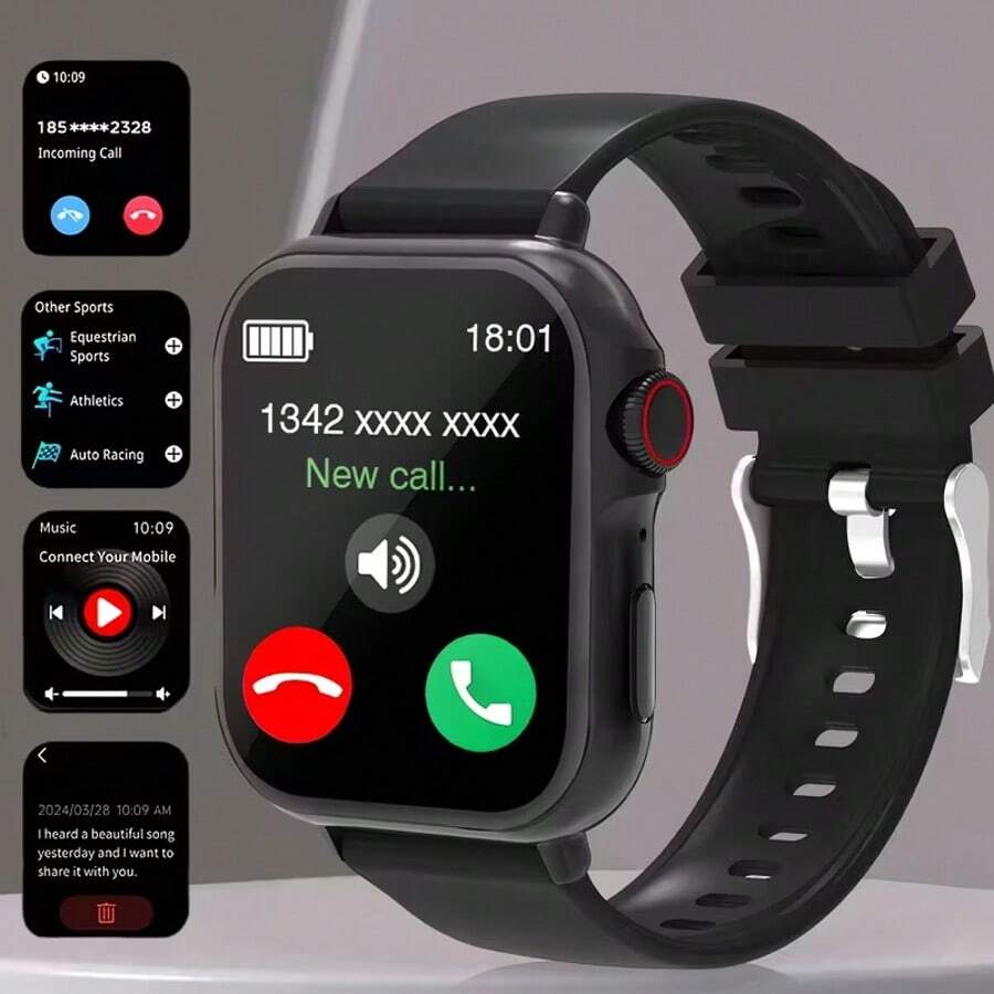 1個入り 2025年モデル スマートウォッチ フルタッチスク - Smartwatch Touch のレビューと価格