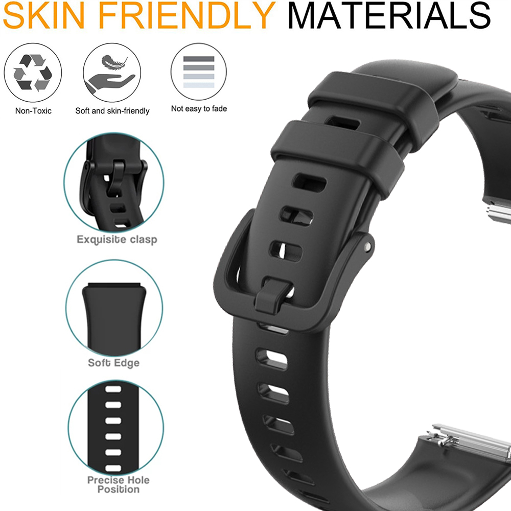 ソフトシリコンストラップ Huawei 社バンド 7 アクセ - Silicone Band Replacement のレビューと価格