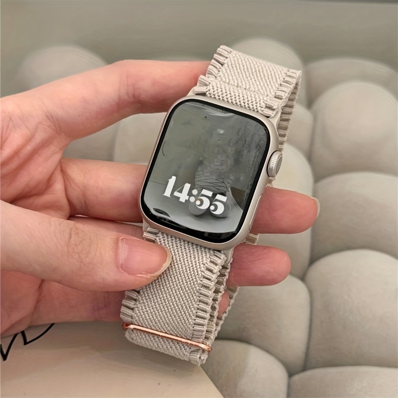 レースナイロン時計バンド Apple Watch 38mm  - Solo Loop Strap のレビューと価格