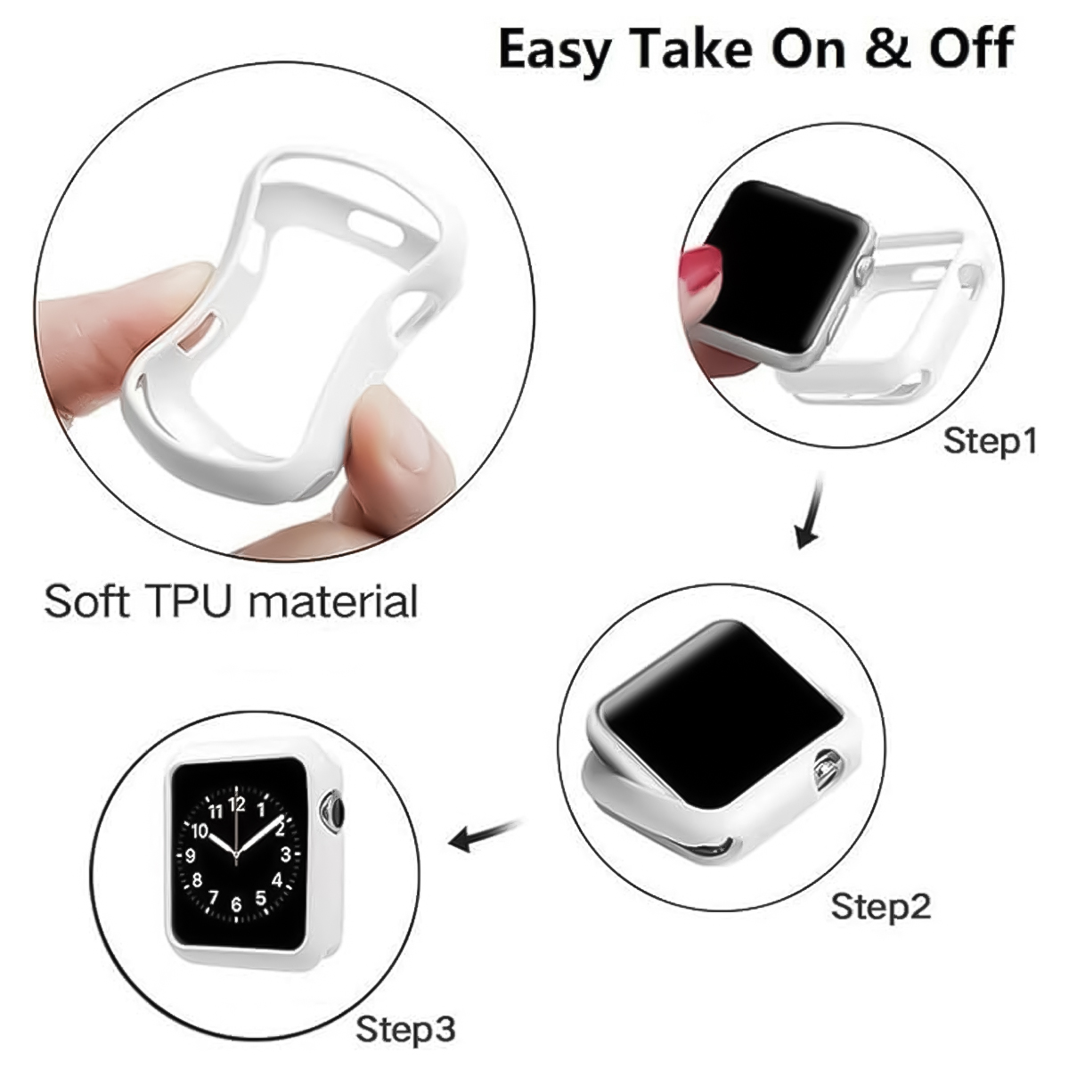 Huawei Watch用TPUシリコンケース,ソフトバンパ - Huawei Smartwatch Accessories のレビューと価格