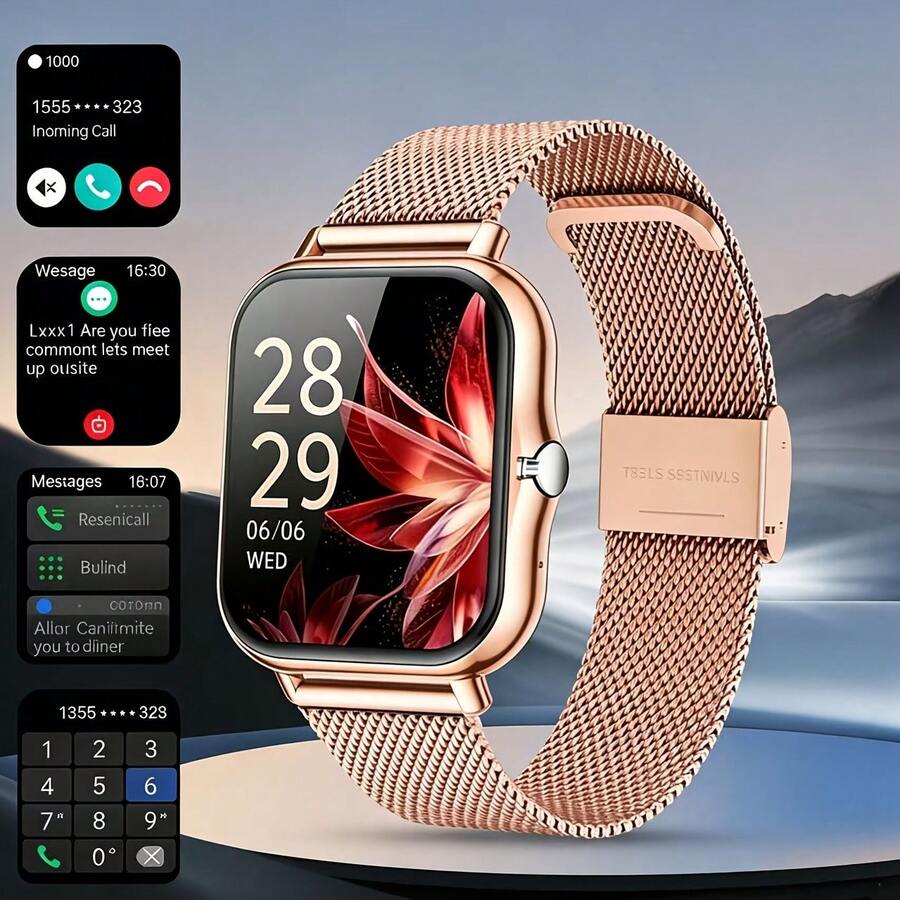 スマートウォッチ、ワイヤレス通話/ダイヤル機能、マルチスポー - Smartwatch Touch のレビューと価格