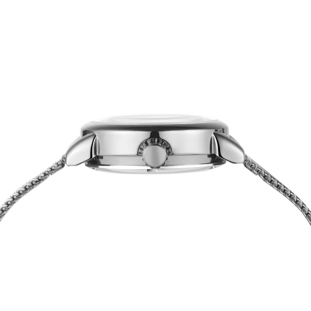 女性の機械式および自動巻き腕時計,ファッショナブル,腕時計, - Stainless Mesh Band のレビューと価格
