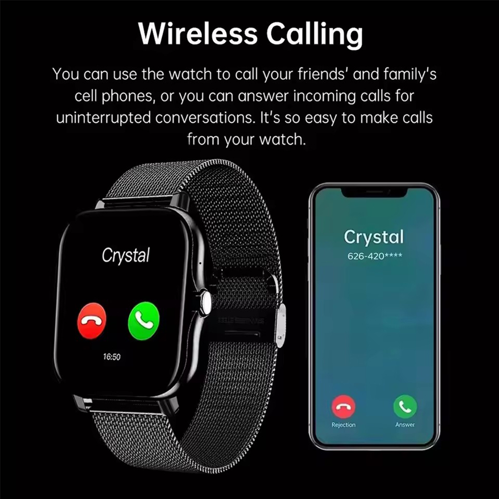 男性と女性のためのAndroidとiOSのコネクテッドウォッ - Smartwatch Instagram のレビューと価格