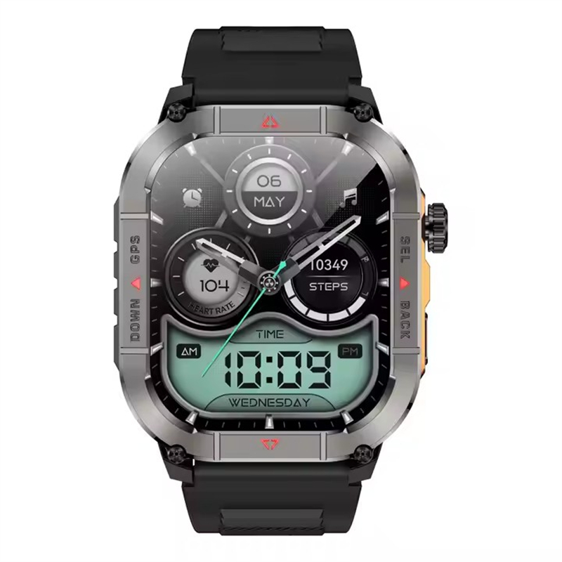 新型HK84メンズスマートウォッチ AMOLED アウトドア - Smartwatch Touch のレビューと価格