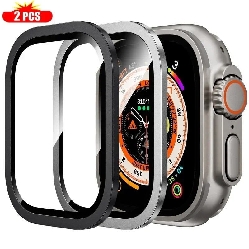 2 個の強化ガラス Apple Watch ウルトラ 49  - Smartwatch Watch Accessories のレビューと価格