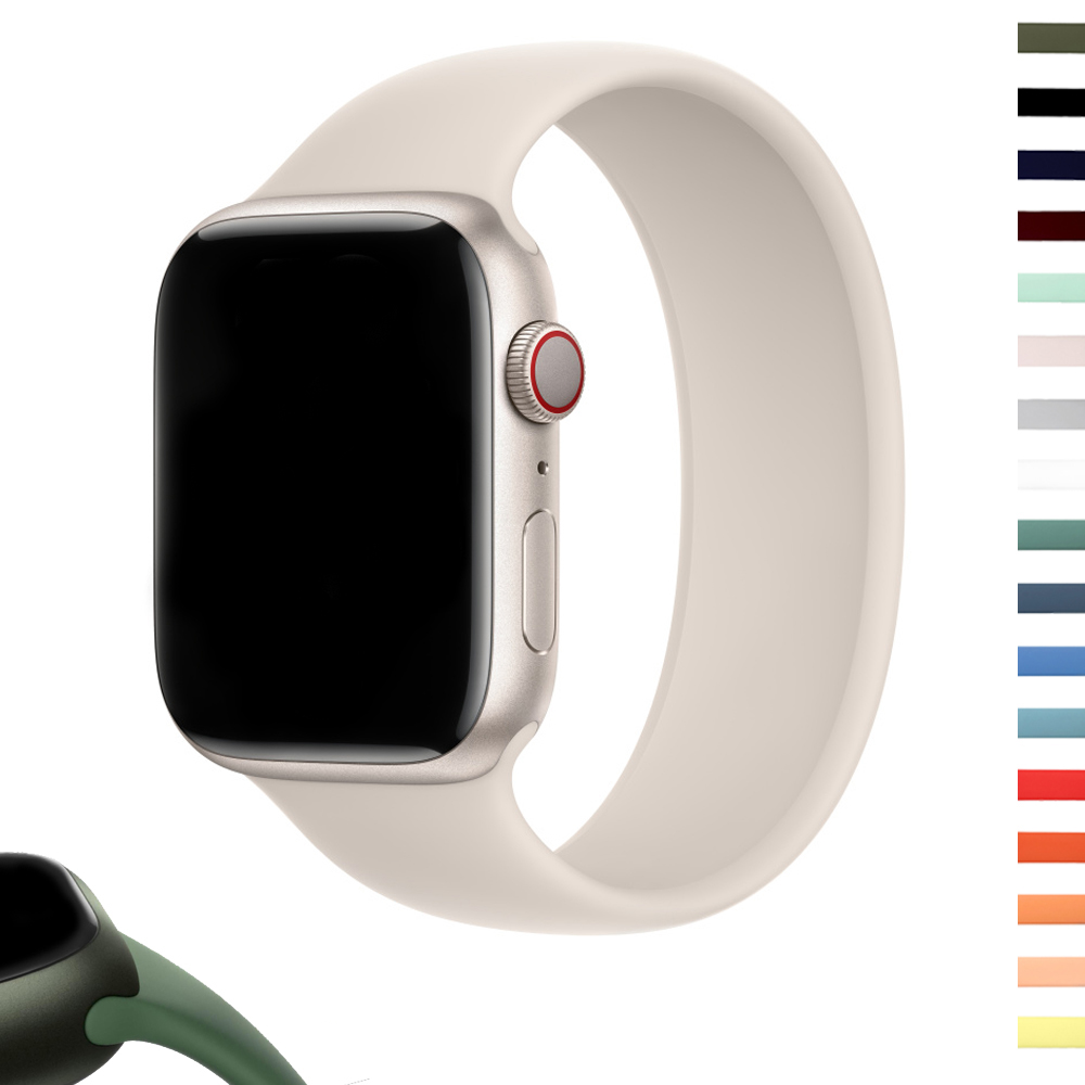 URVOI シリコンループ Apple Watch Ultr - Solo Loop Strap のレビューと価格