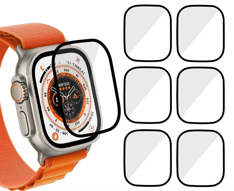 スクリーンプロテクター 3D強化ガラスフィルム Apple  - Smartwatch Icon のレビューと価格