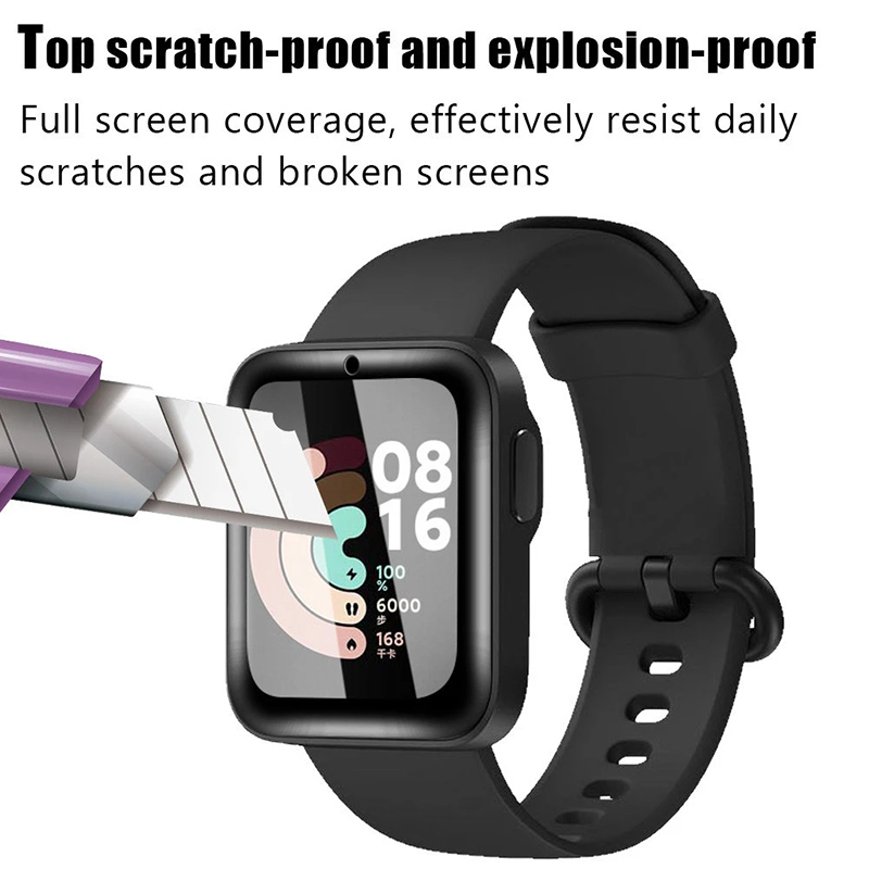 Redmi Watch 3 Active用強化ガラス,9Dク - Xiaomi Smartwatch Accessories のレビューと価格