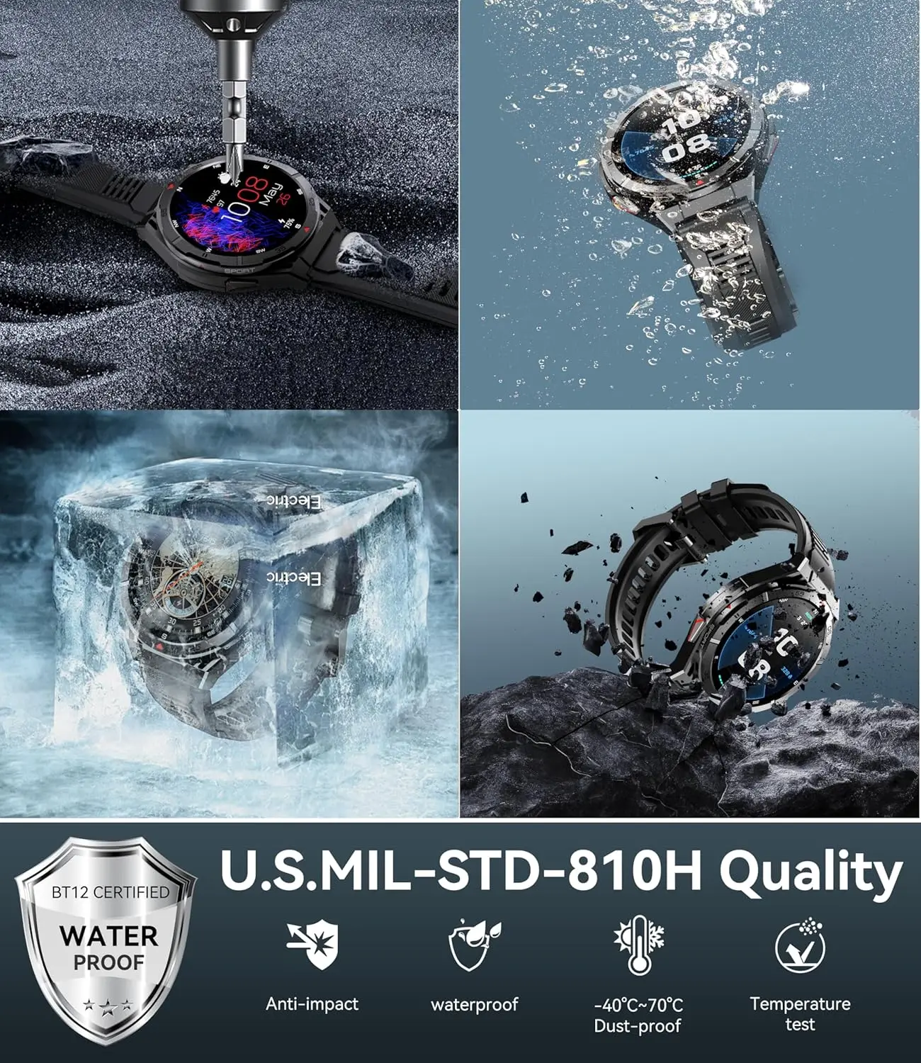 YTOMプレミアムGPSスマートウォッチ、ウルトラHD AM - Smartwatch X2 のレビューと価格