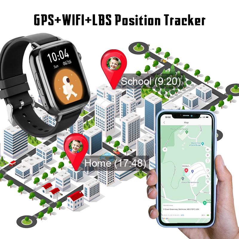 Wonlex KT34 子供用スマートウォッチ 4G WiF - Smartwatch Store のレビューと価格