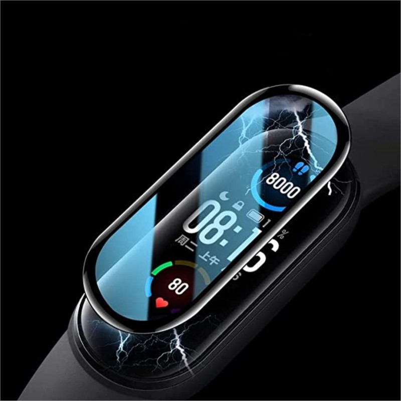 3D フルスクリーンプロテクター Xiaomi Mi バンド - Xiaomi Smartwatch Accessories のレビューと価格