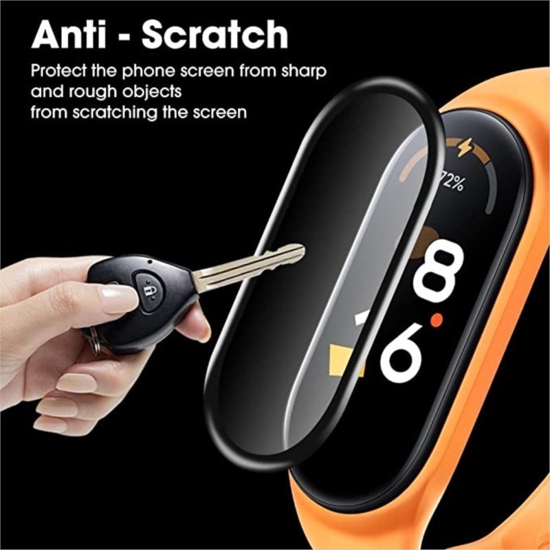3D フルスクリーンプロテクター Xiaomi Mi バンド - Xiaomi Smartwatch Accessories のレビューと価格