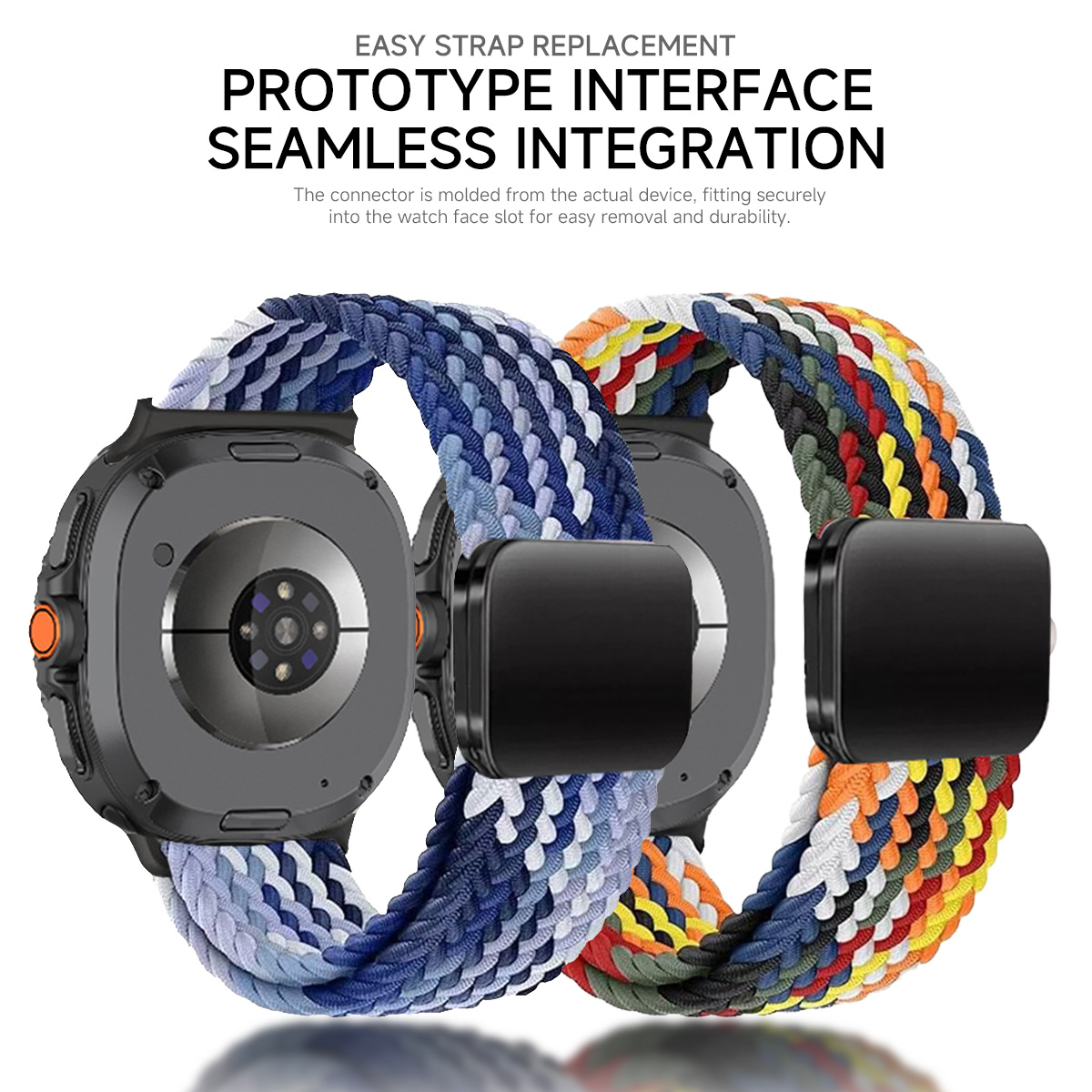 編組ソロループ Samsung Galaxy Watch 8 - Solo Loop Strap のレビューと価格