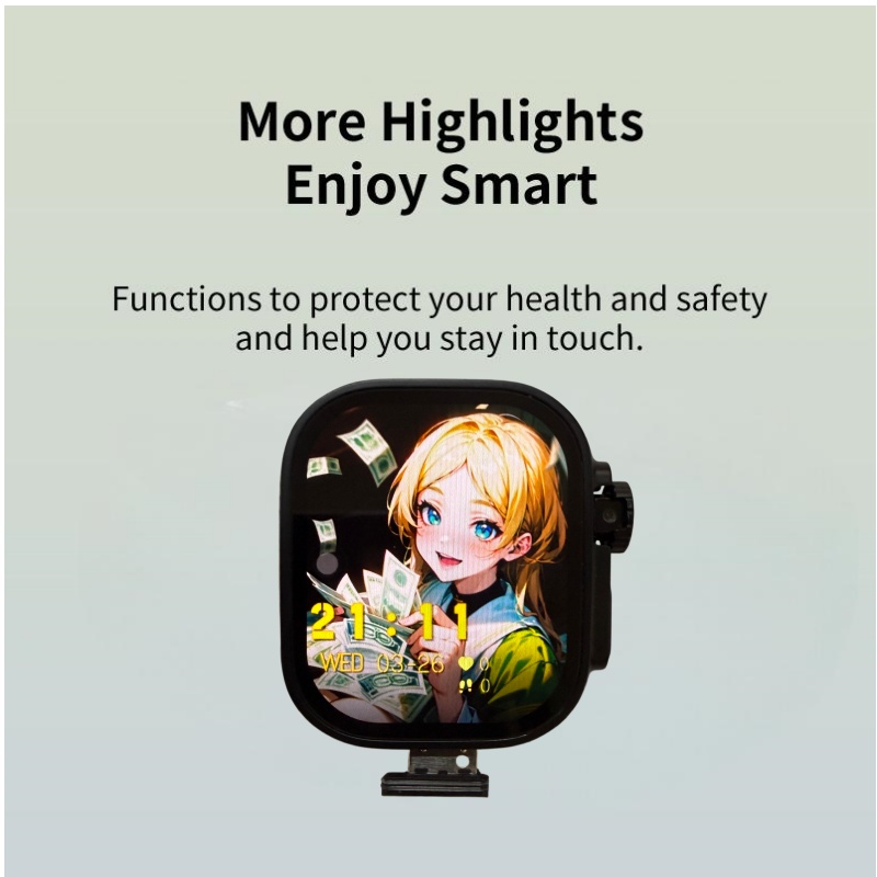 S10 Ultra MAX 5Gスマートウォッチ、回転式カメ - Smartwatch Store のレビューと価格