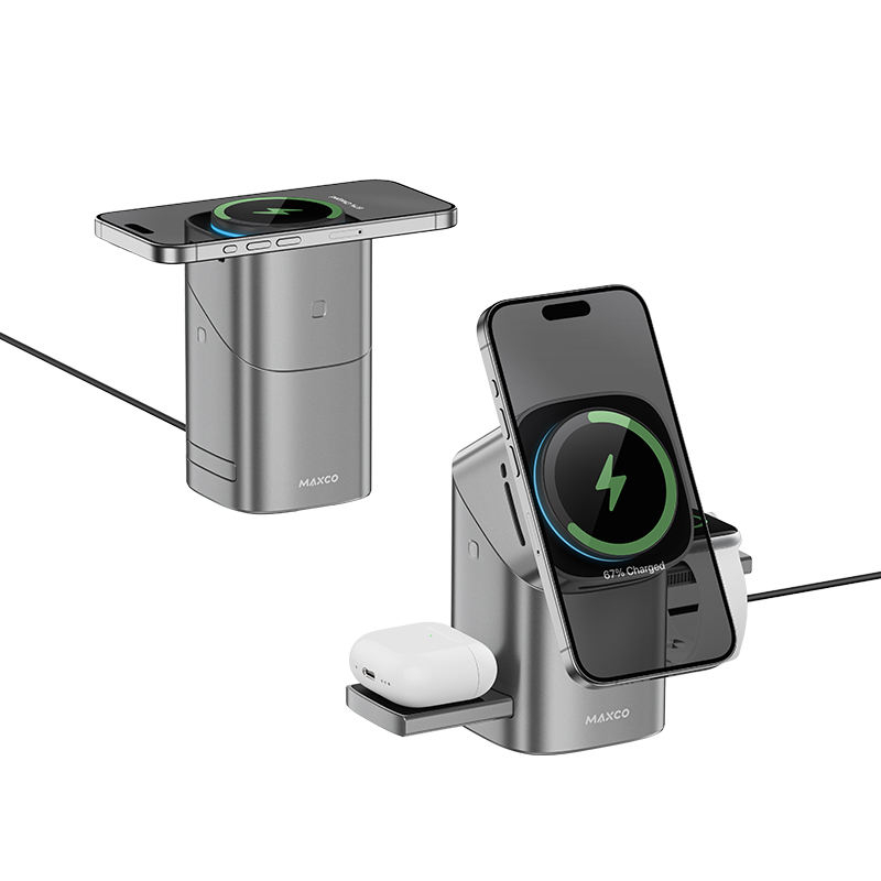 2026 Qi2 自動タッチ磁気多機能3in1ワイヤレス充電 - Smartwatch Touch のレビューと価格