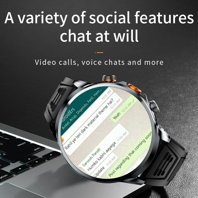 H18 新型Androidスマートウォッチ 4G LTE 大 - Smartwatch Store のレビューと価格