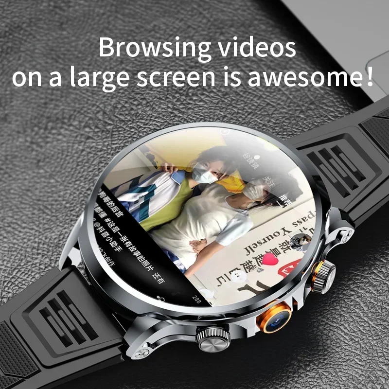 H18 新型Androidスマートウォッチ 4G LTE 大 - Smartwatch Store のレビューと価格