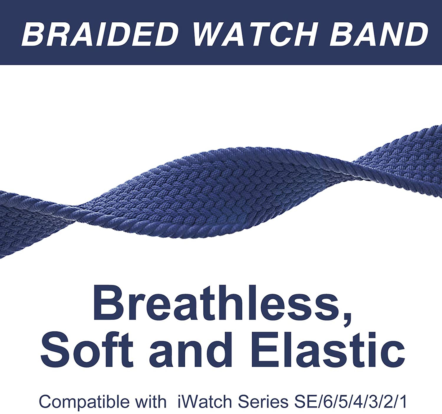 アップルウォッチ用編組ソロループ,バンド44mm, 45mm - Solo Loop Strap のレビューと価格