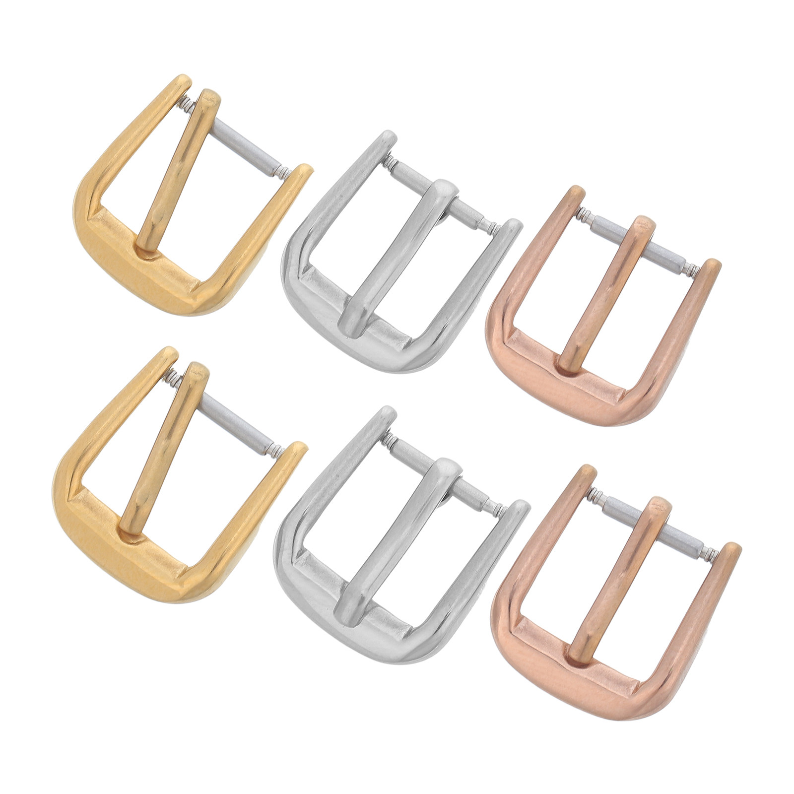 6 個のステンレス鋼時計ストラップバックルキット 10 ミリ - Stainless Mesh Band のレビューと価格
