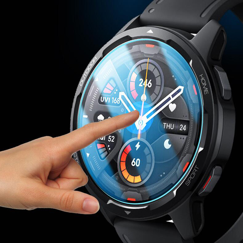 強化ハードガラス保護フィルム Amazfit バランス 3  - Amazfit Smartwatch Accessories のレビューと価格