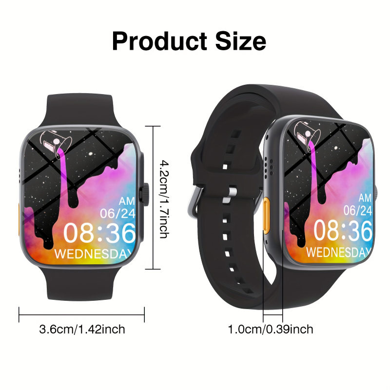 スマートウォッチ、HDスクリーン、ワイヤレス通話、複数のスポ - Smartwatch Touch のレビューと価格