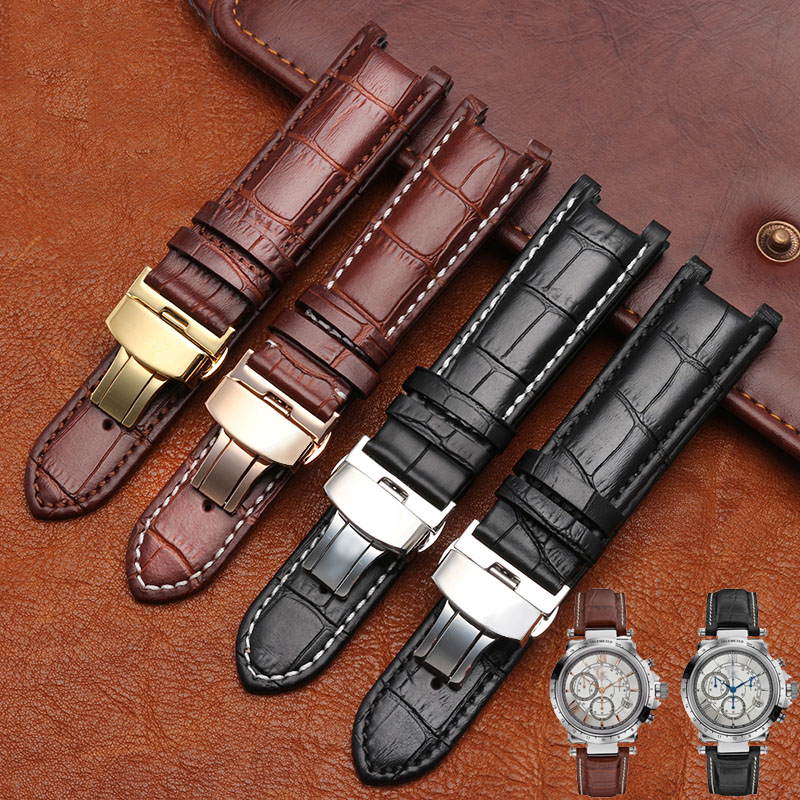 ノッチ革時計ストラップ 20*11 ミリメートル 22*13 - Smartwatch Guess のレビューと価格