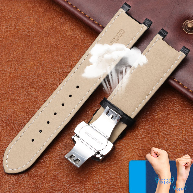 ノッチ革時計ストラップ 20*11 ミリメートル 22*13 - Smartwatch Guess のレビューと価格