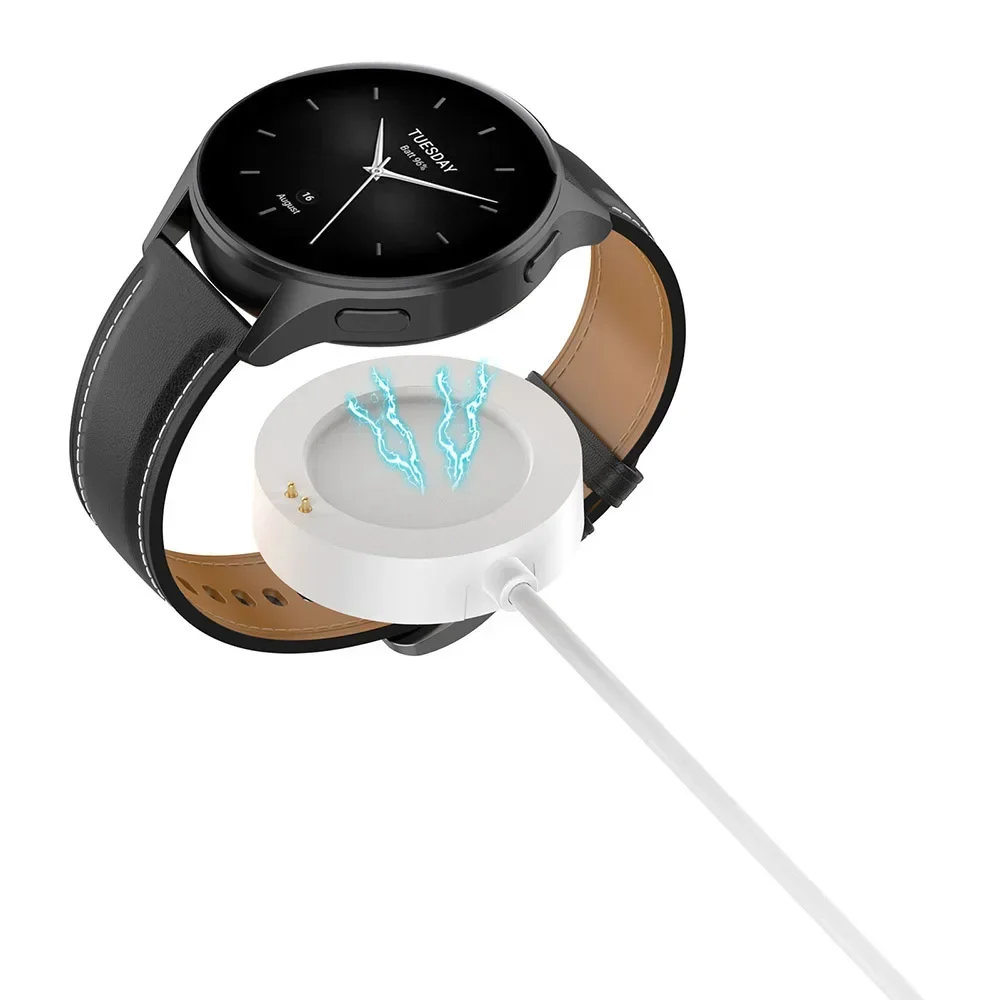 ホワイトスマートウォッチ充電ケーブル - Xiaomi Wa - Xiaomi Smartwatch S4 Accessories のレビューと価格