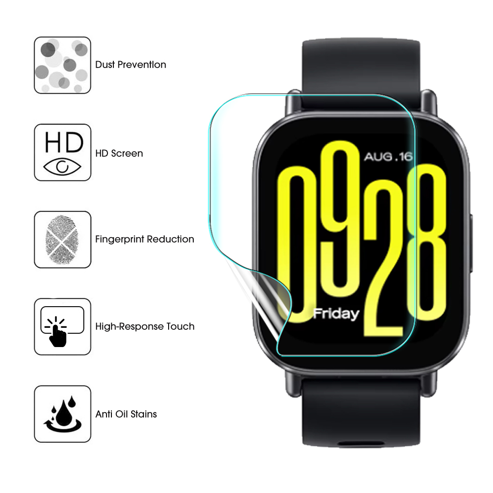 ヒドロゲルフィルム Xiaomi Redmi Watch 5 - Xiaomi Smartwatch Accessories のレビューと価格