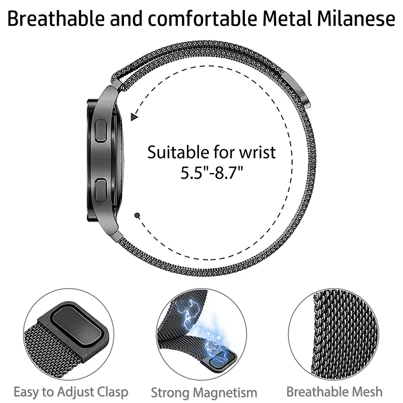 20 ミリメートルストラップ Amazfit GTS 4/3 - Titan Smartwatch Accessories のレビューと価格