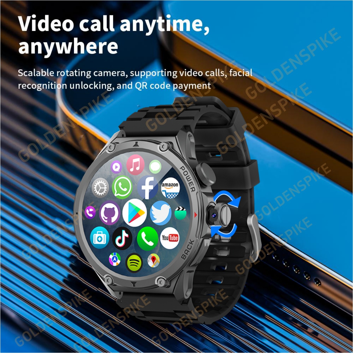 5G LTE 256GB スマートウォッチ WIFI SIM - Smartwatch Store のレビューと価格