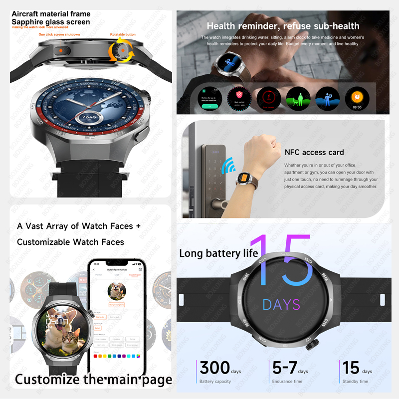 2026年新型BOXUXING Watch 5 MAXスマー - Smartwatch Instagram のレビューと価格